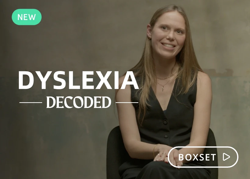 Thumbnaul for inrehearsal boxset Dyslexia Decoded